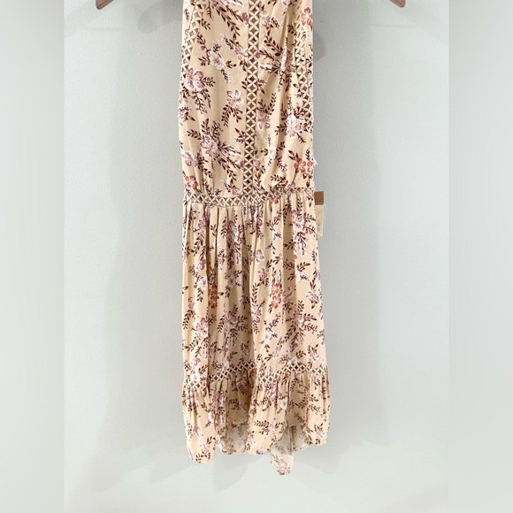 NWT Sunday Mi Amor Floral Cutout Detail Dress Pink Size Small - Picture 5 of 8